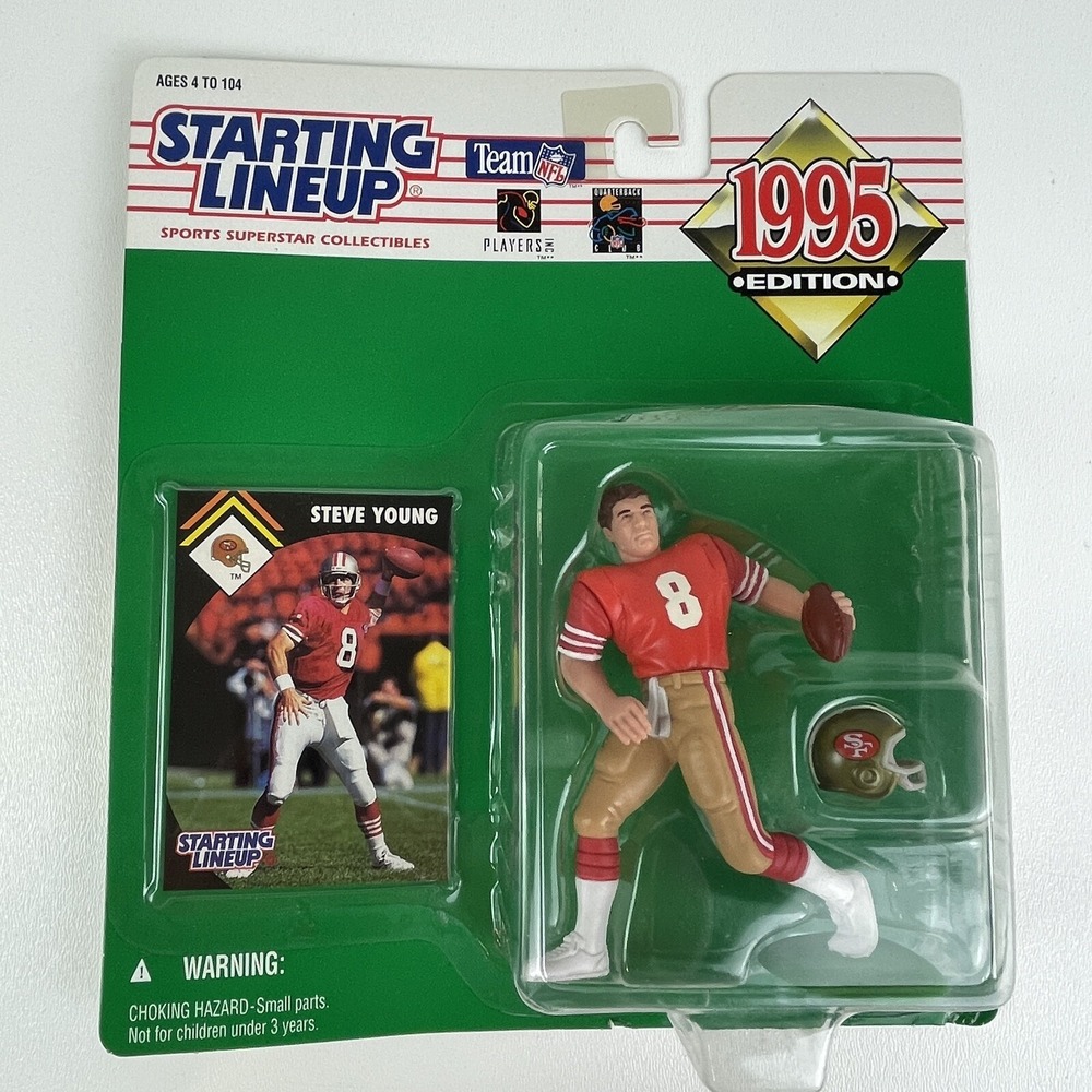 Starting Lineup 1995 Edition Steve Young San Francisco 49ers NFL Action Figure